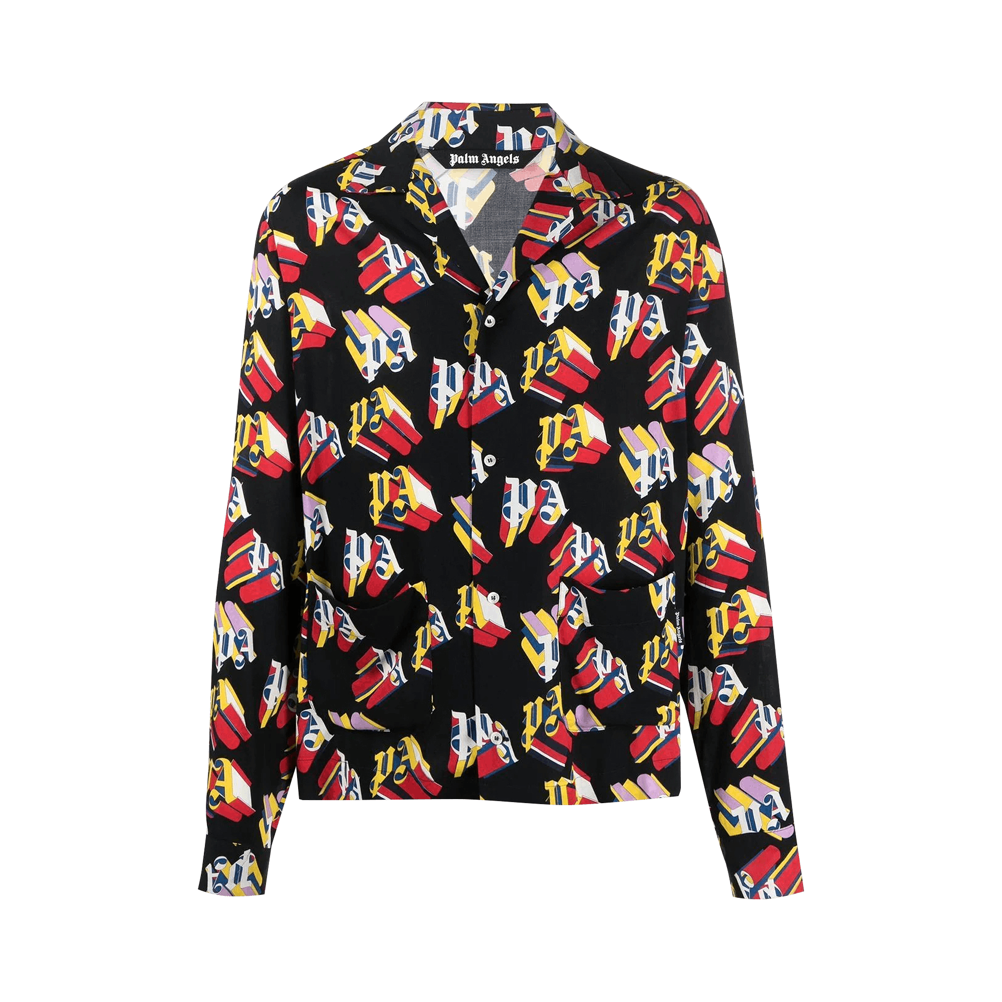 Palm Angels 3D Pajama Shirt 'Black/Red'