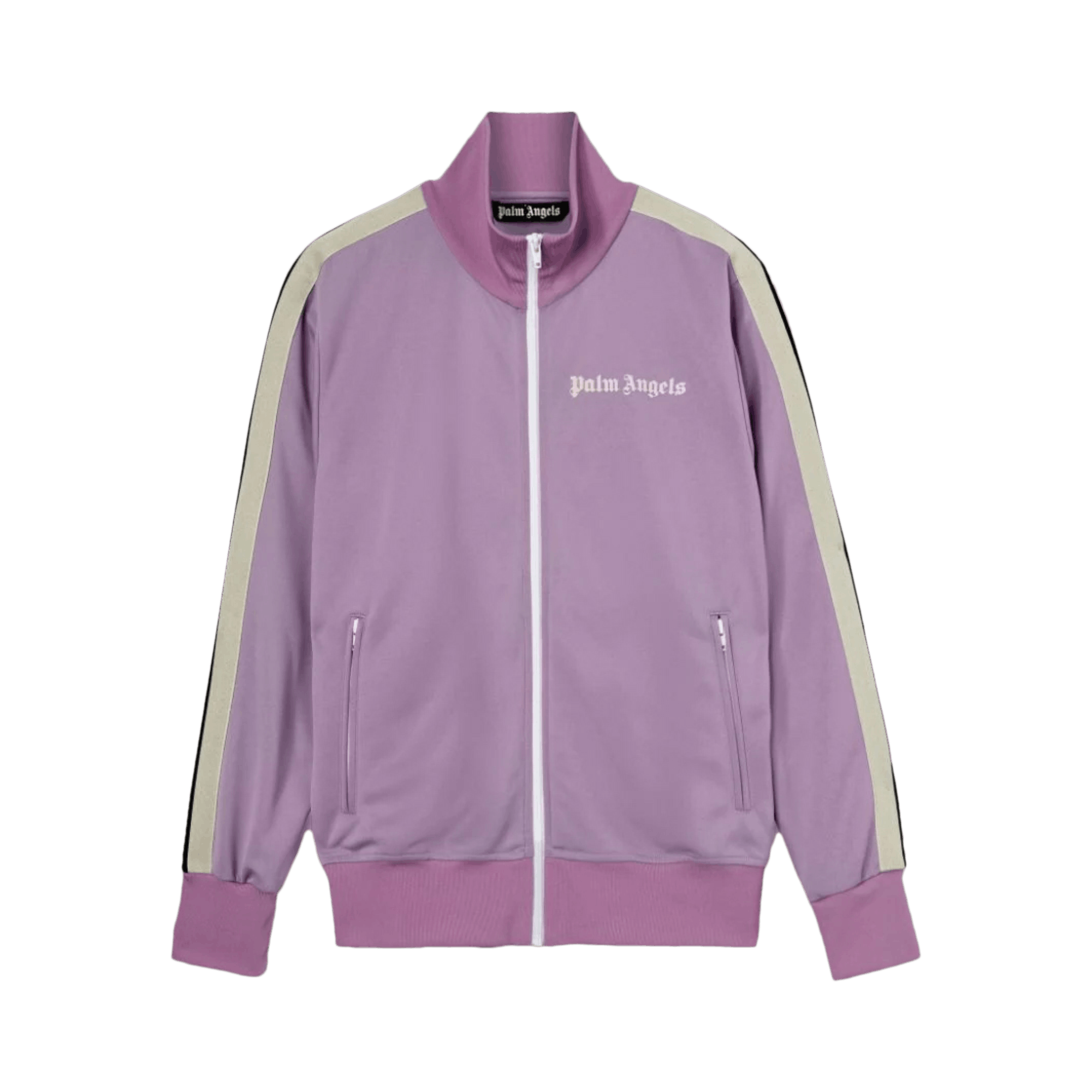 Palm Angels Classic Track Jacket 'Lilac/Off White'