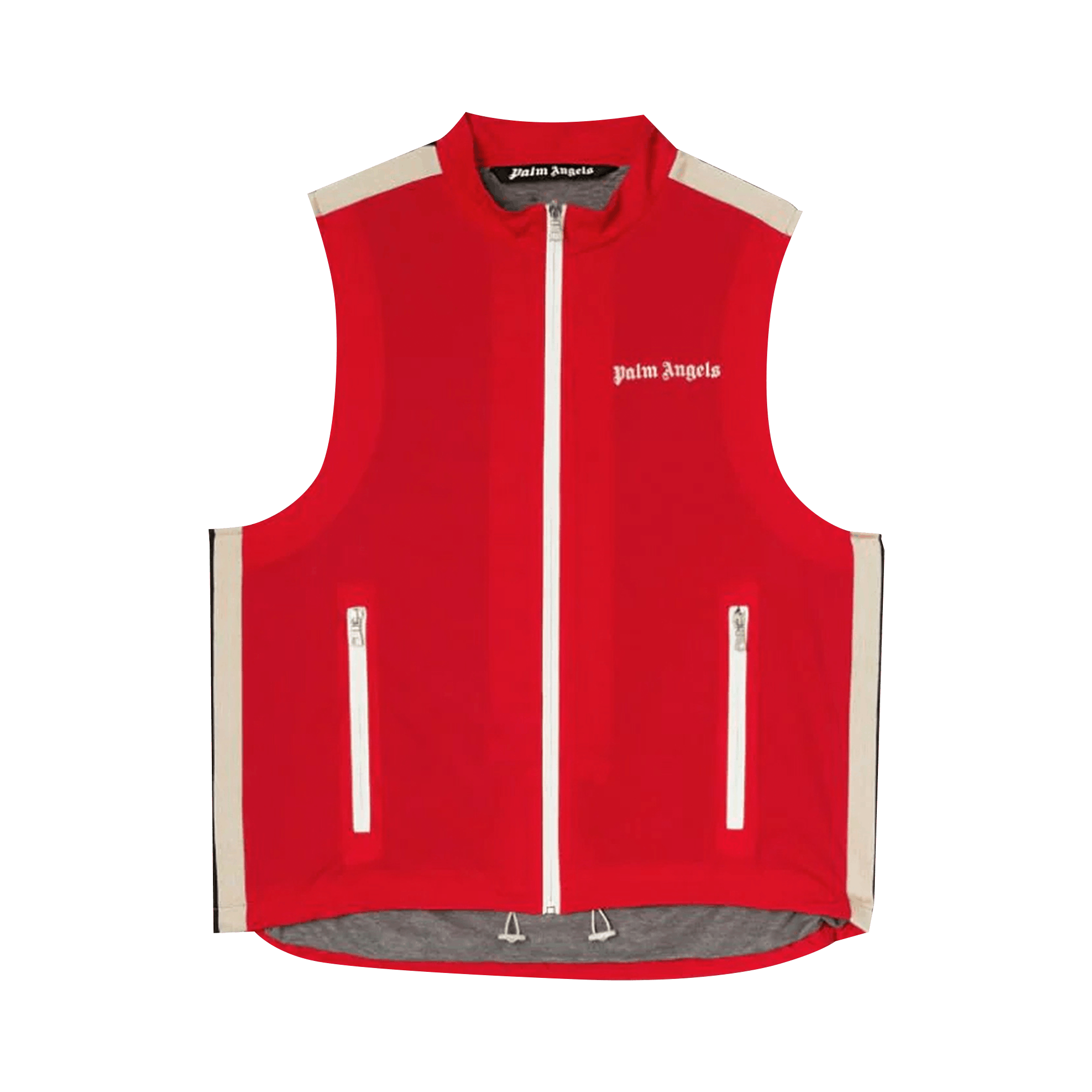 Palm Angels Classic Logo Vest 'Red/Off White'