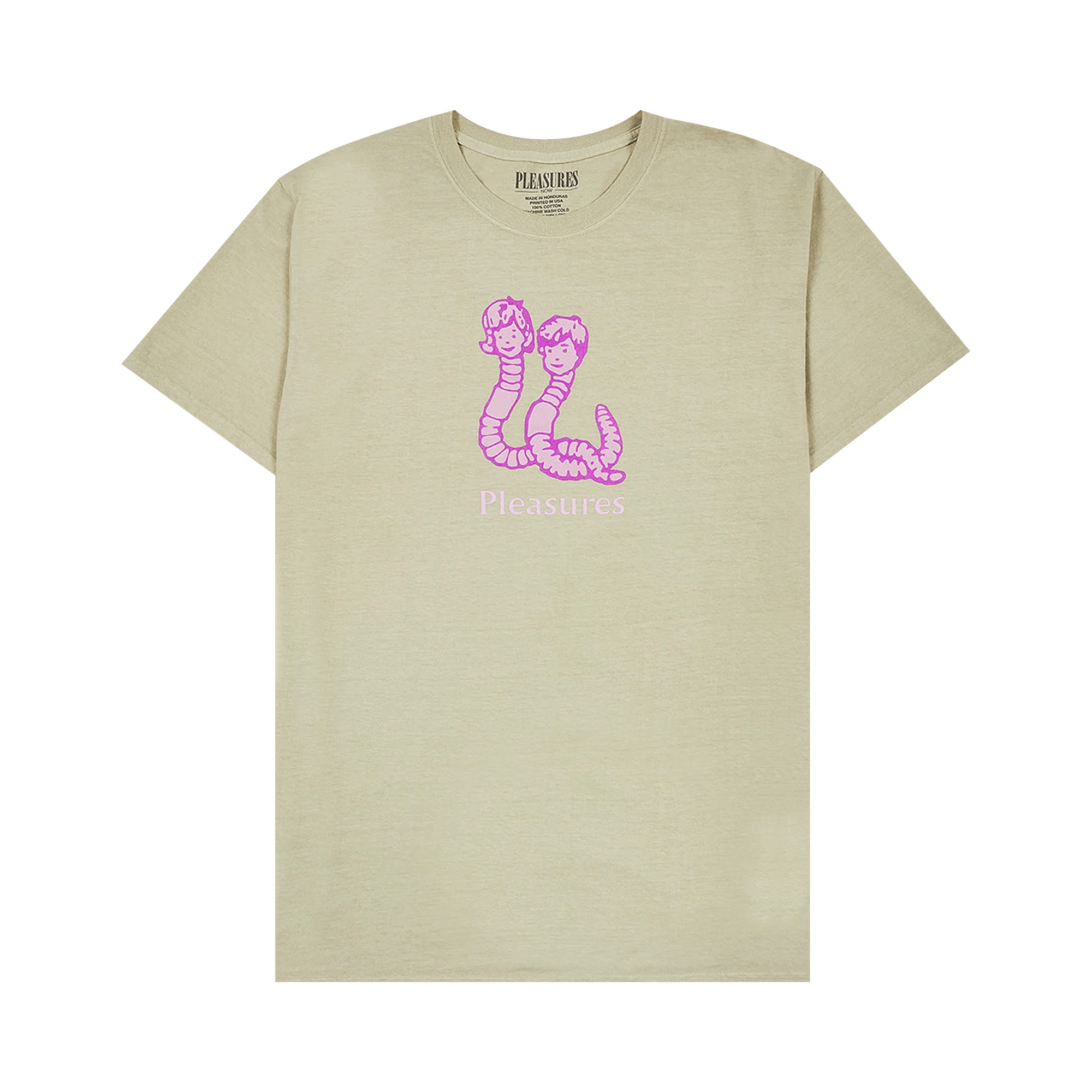 Pleasures Mud Pigment T-Shirt 'Natural'