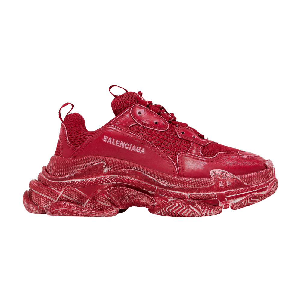 Balenciaga Wmns Triple S Sneaker 'Dark Red'