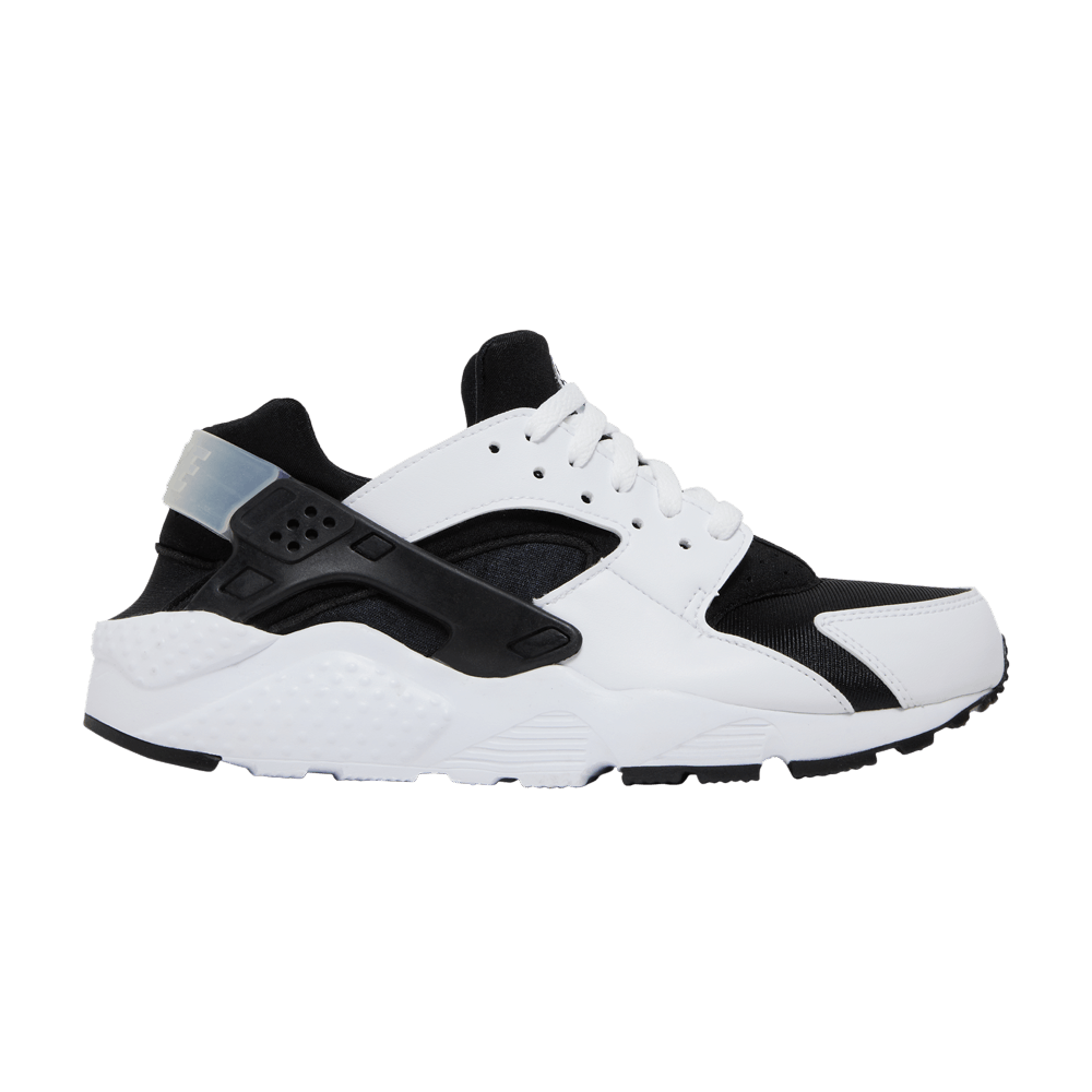 Pre-owned Nike Huarache Run Gs 'black White'