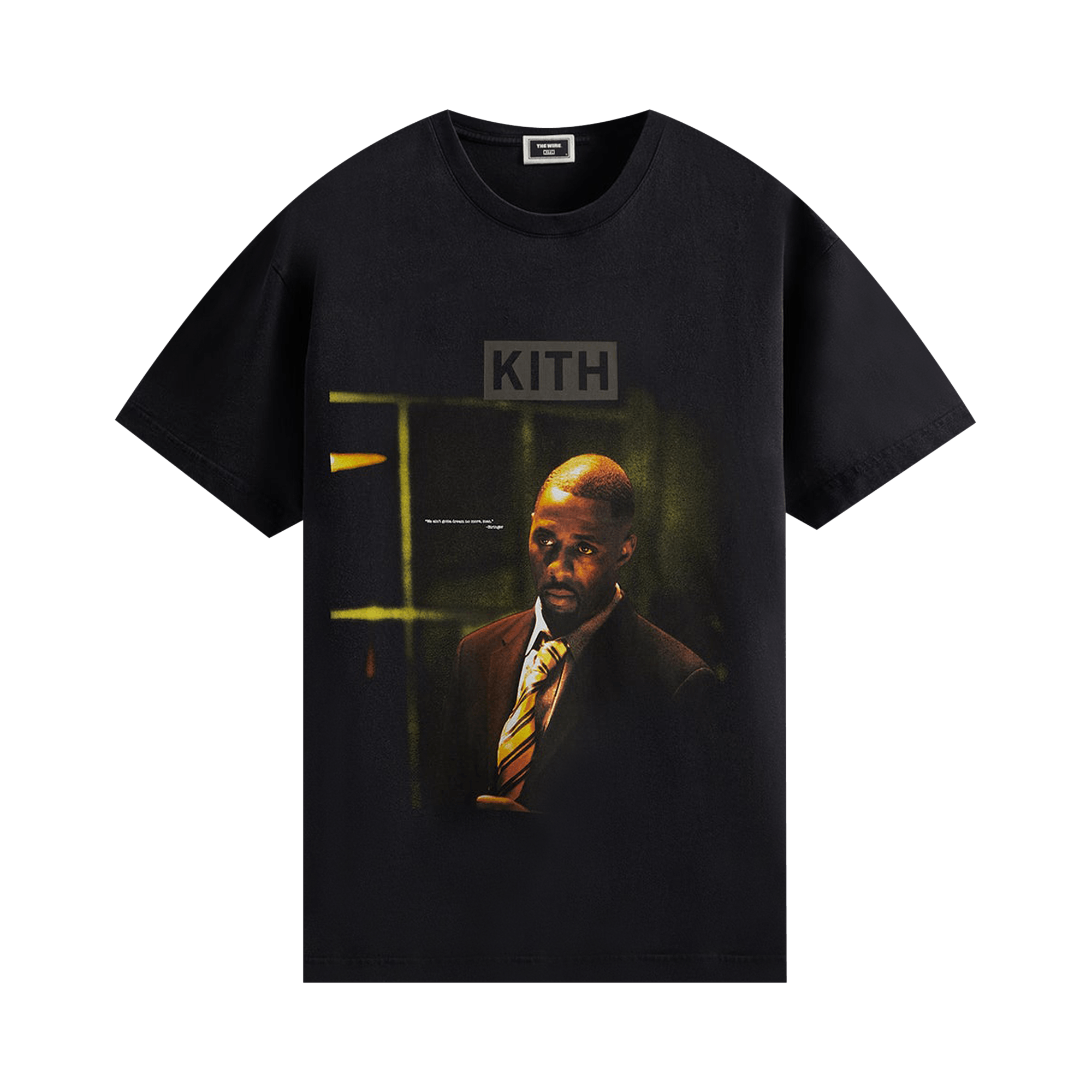 Kith For The Wire Stringer Vintage Tee 'Black'