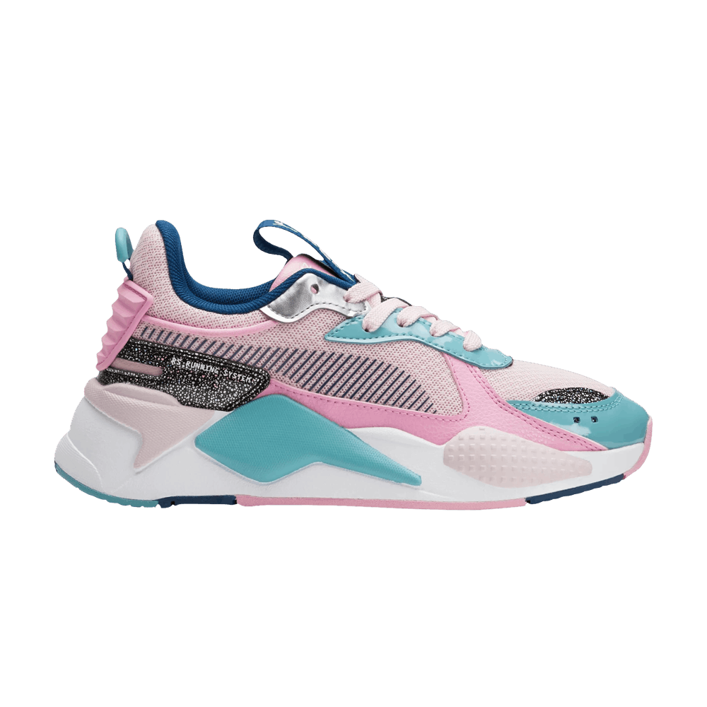 Pre-owned Puma Rs-x Jr 'aurora' In Pink