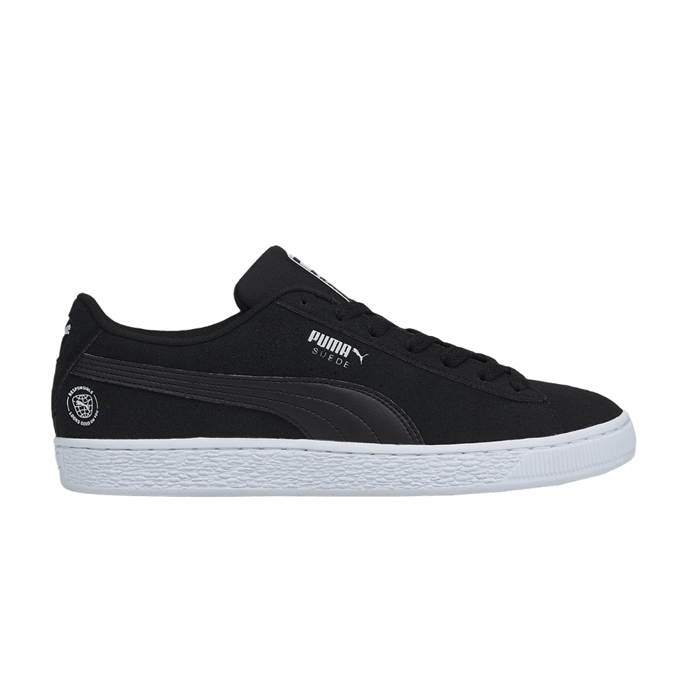 Pre-owned Puma Suede Re:style 'black White'