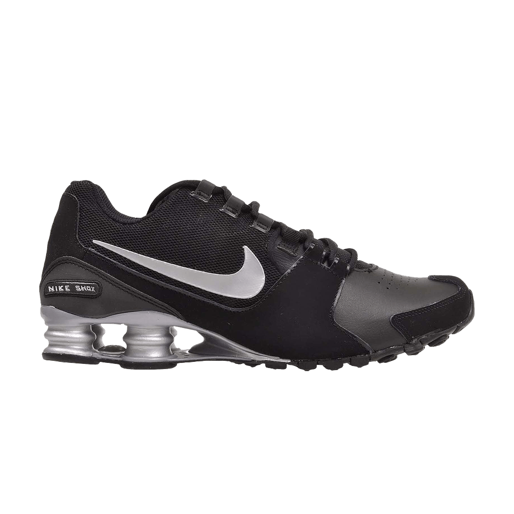 靴 NIKE SHOX Nike Shox NZ Triple Black Athletic Shoes Sneakers Men's Size 8