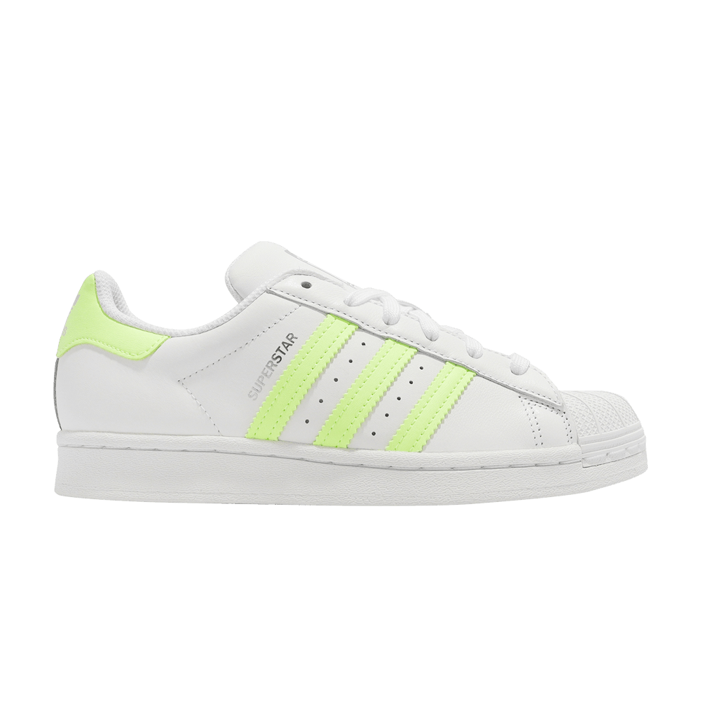 Adidas Wmns Superstar 'White Hi-Res Yellow'