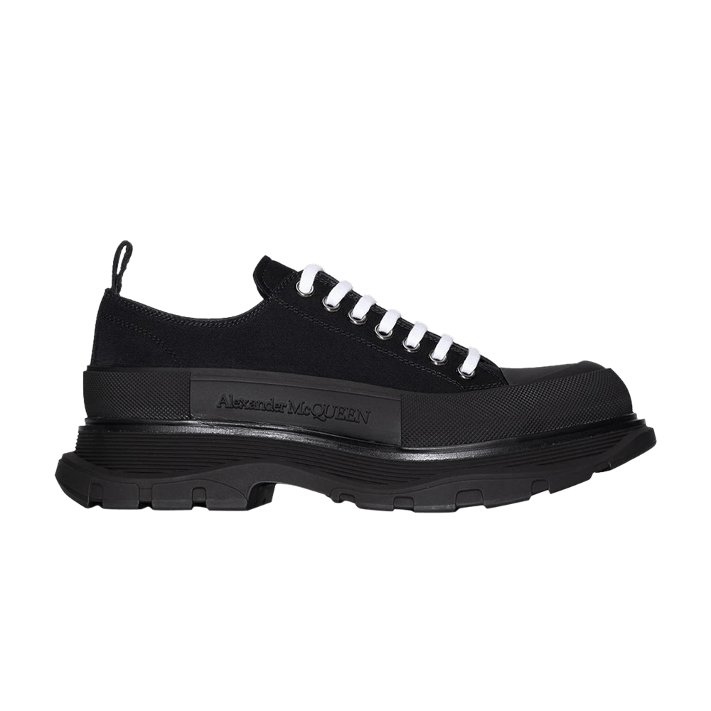 Alexander McQueen Tread Slick Lace Up 'Triple Black'