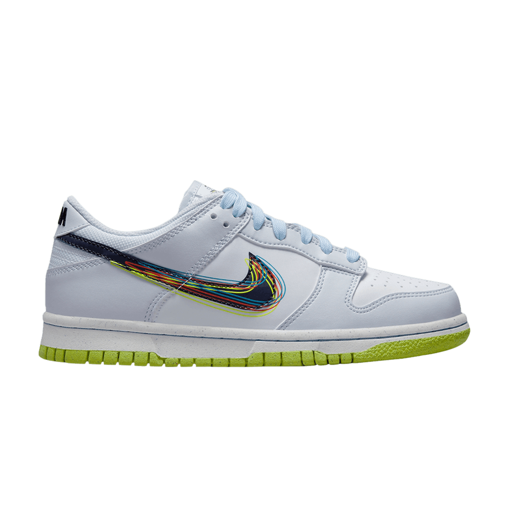 Nike Dunk Low GS '3D Swoosh' - DV3478-100