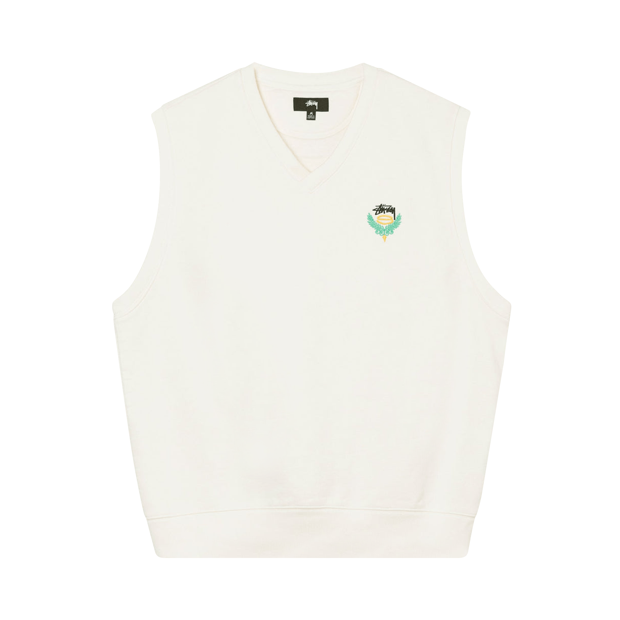 Stussy Fleece Vest 'Bone'