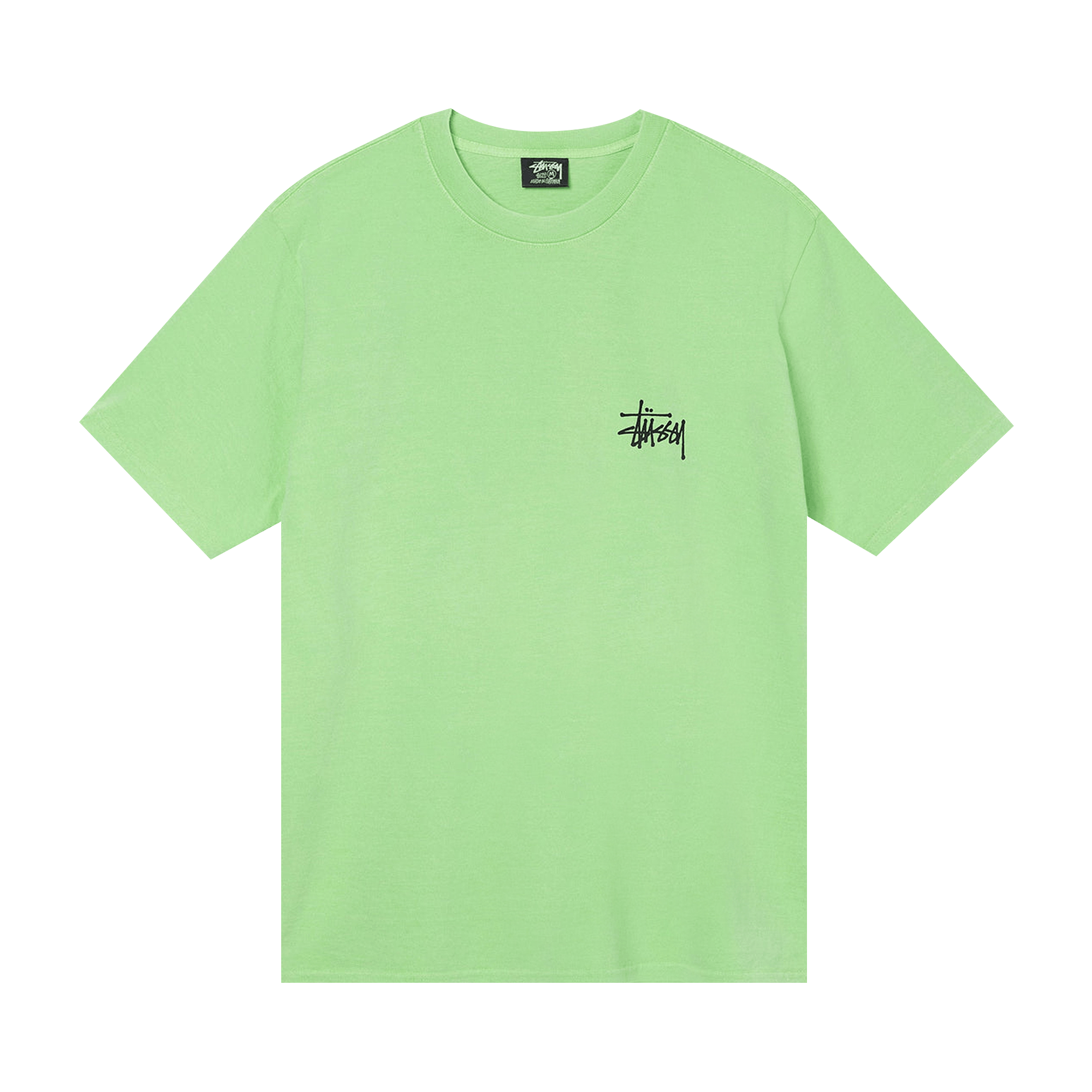 Stussy Skull Wings Pigment Dyed Tee 'Green'