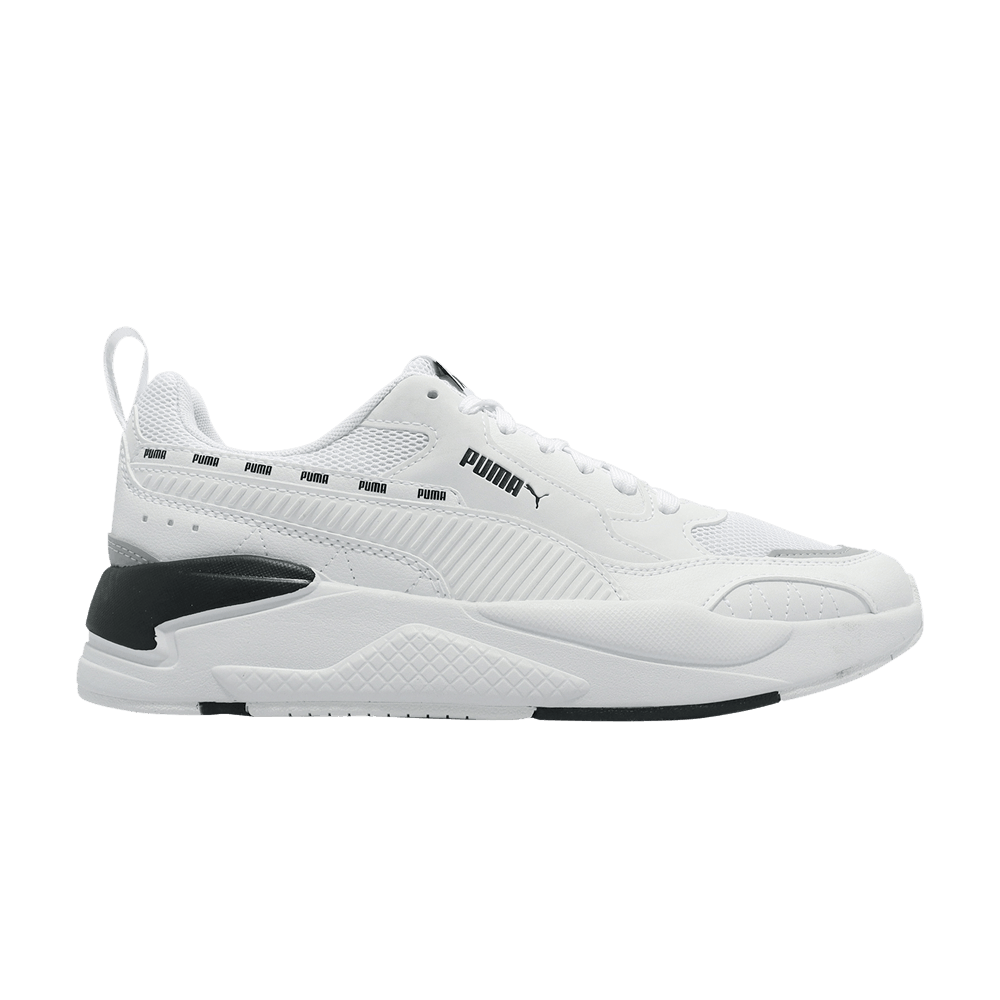 Pre-owned Puma X-ray 2 Square Signature 'white Black'