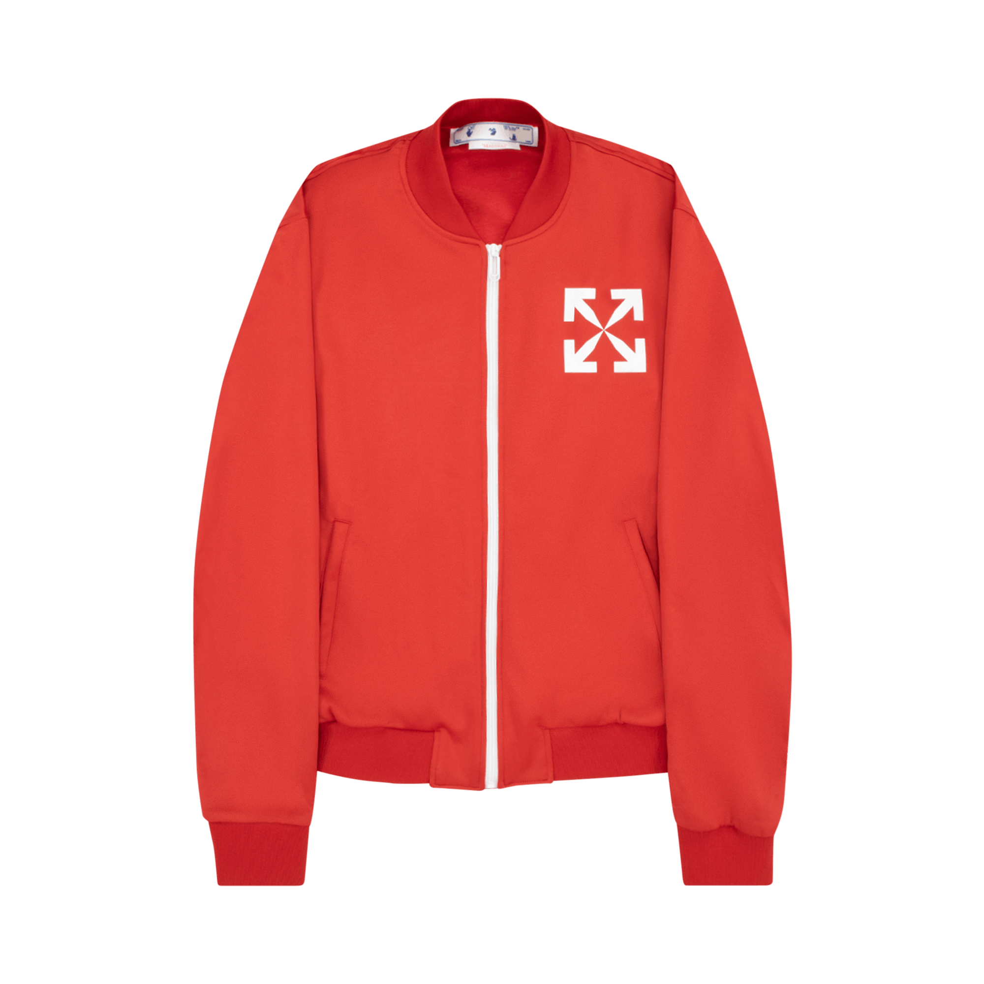Off-White Single Arrow Slim Tracktop 'Red/White'