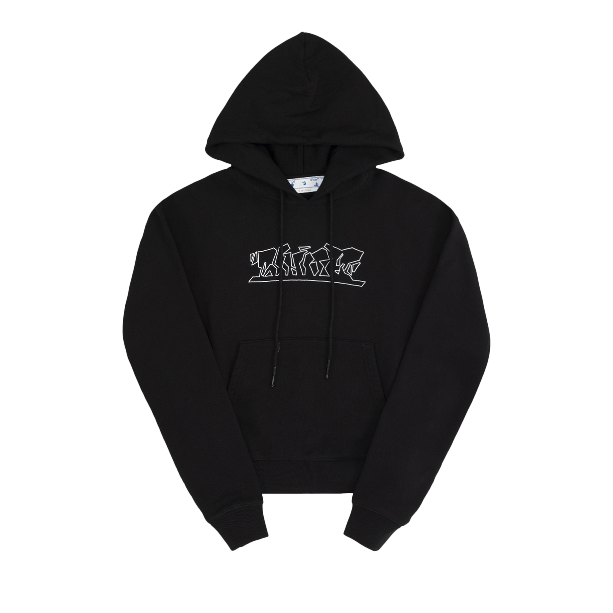 Off-White Figure Of Speech Over Hoodie 'Black/White'