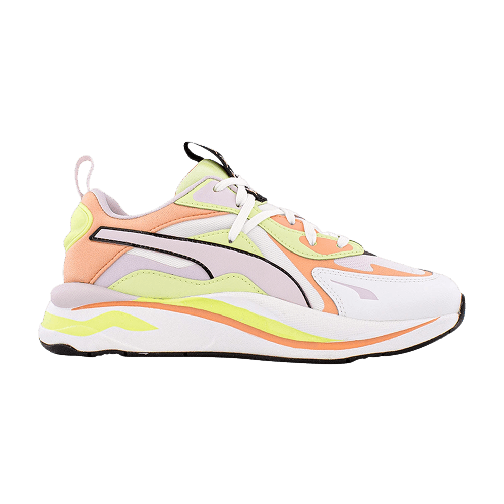 Pre-owned Puma Wmns Rs-curve Mis 'fog Peach Pink'