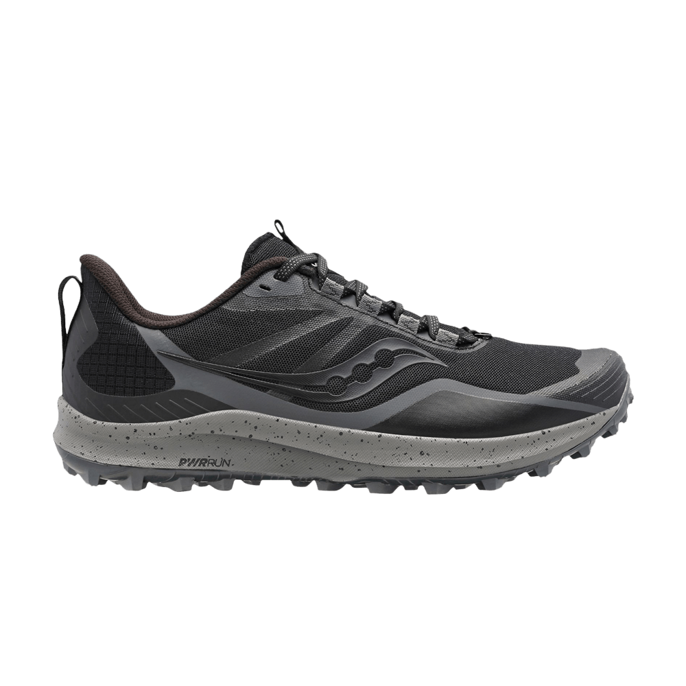 Saucony Wmns Peregrine 12 'Black Charcoal'