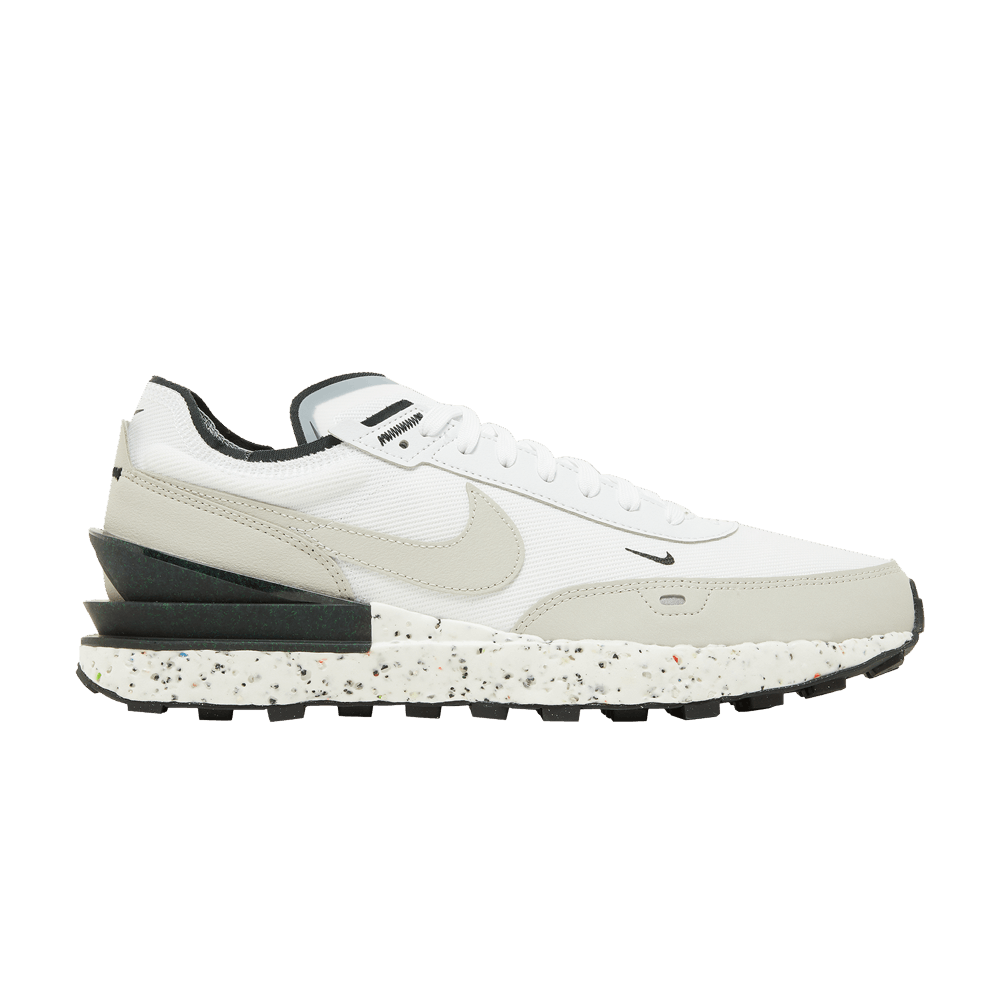 Nike Waffle One Crater White Grey Black
