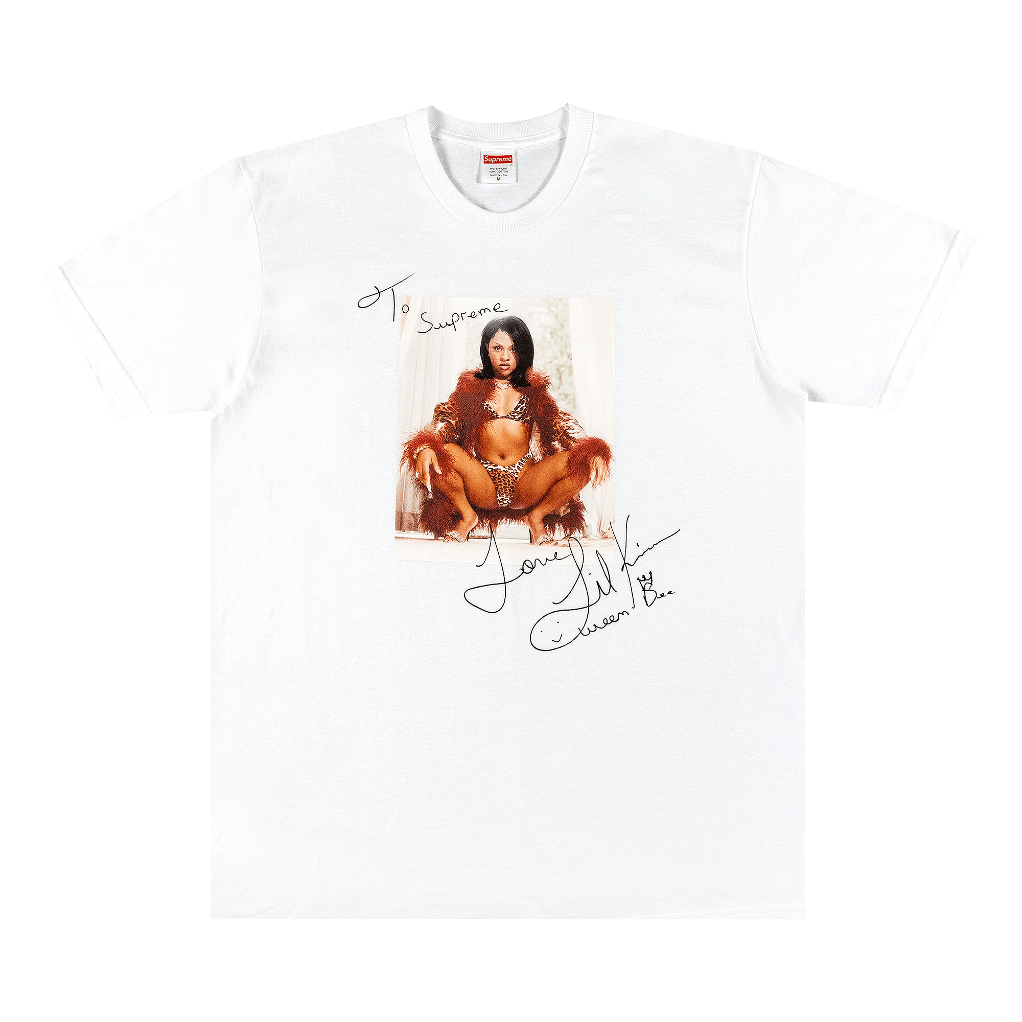 Supreme Lil Kim Tee 'White'