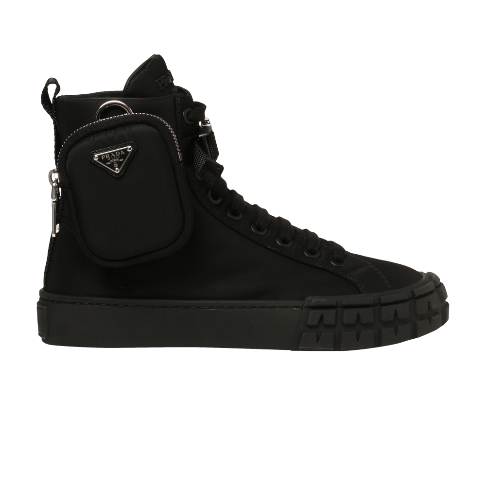 Prada Wmns Wheel Re-Nylon High 'Black'
