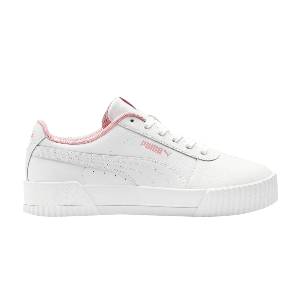 Pre-owned Puma Carina Big Kid 'white'
