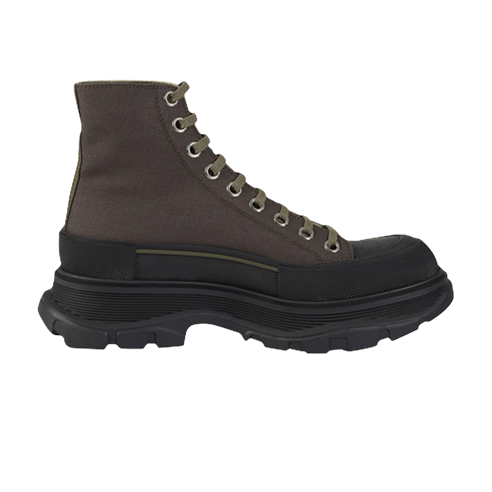 Alexander McQueen Tread Slick Boots 'Brown Khaki'