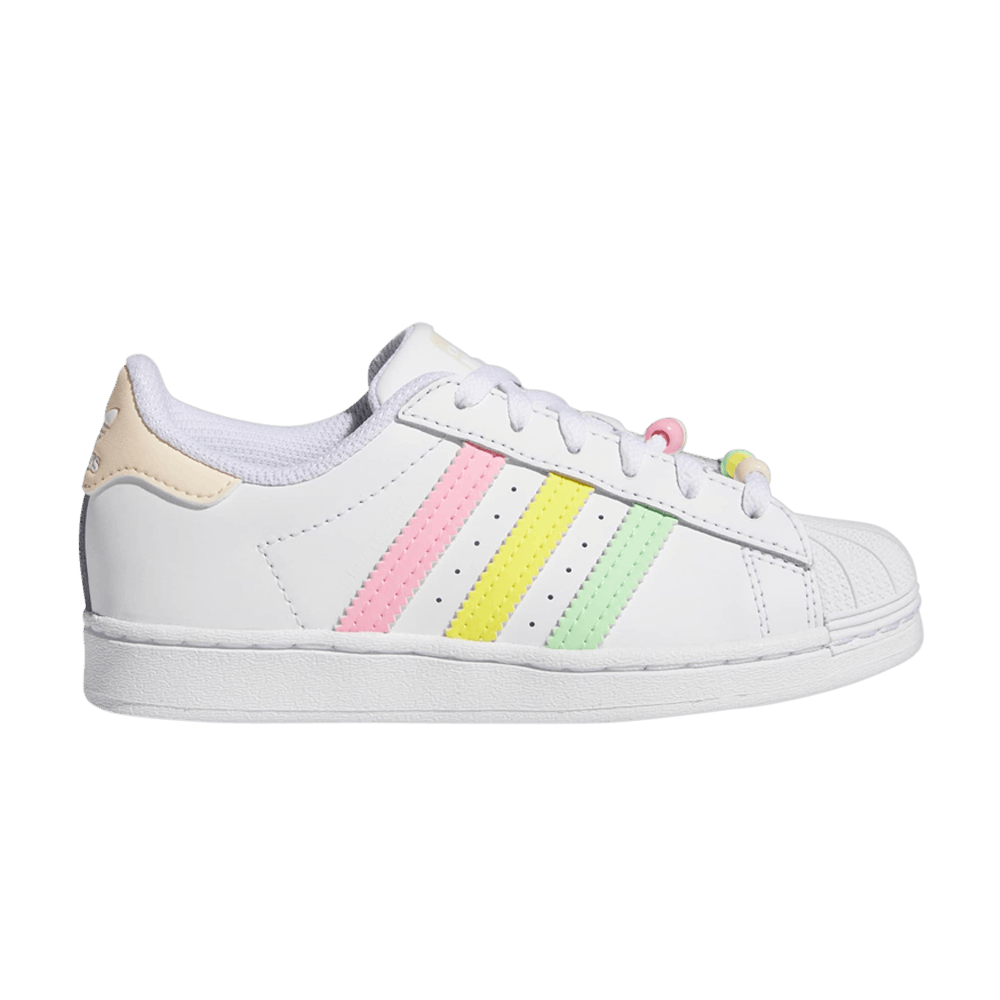 Adidas Superstar Little Kid 'Cloud White Beam'