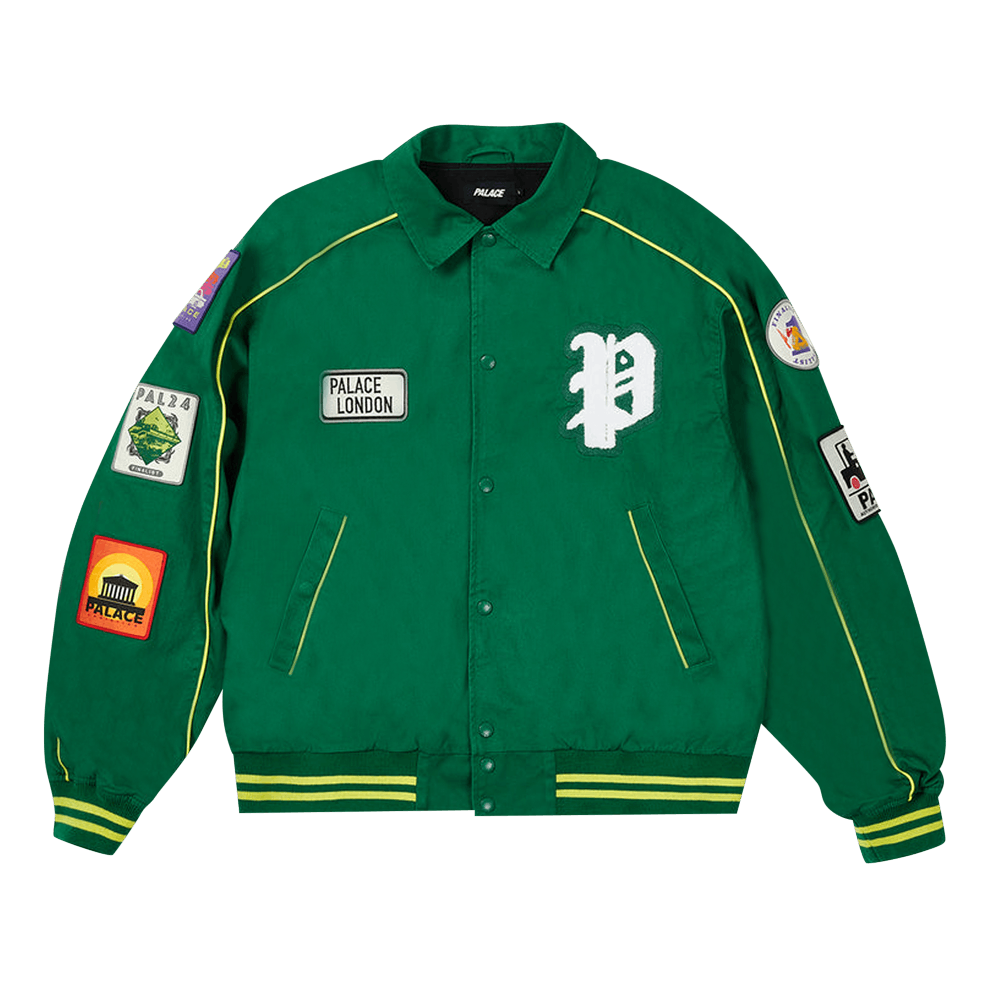 Palace Patches Cotton Bomber 'Kelly Green'