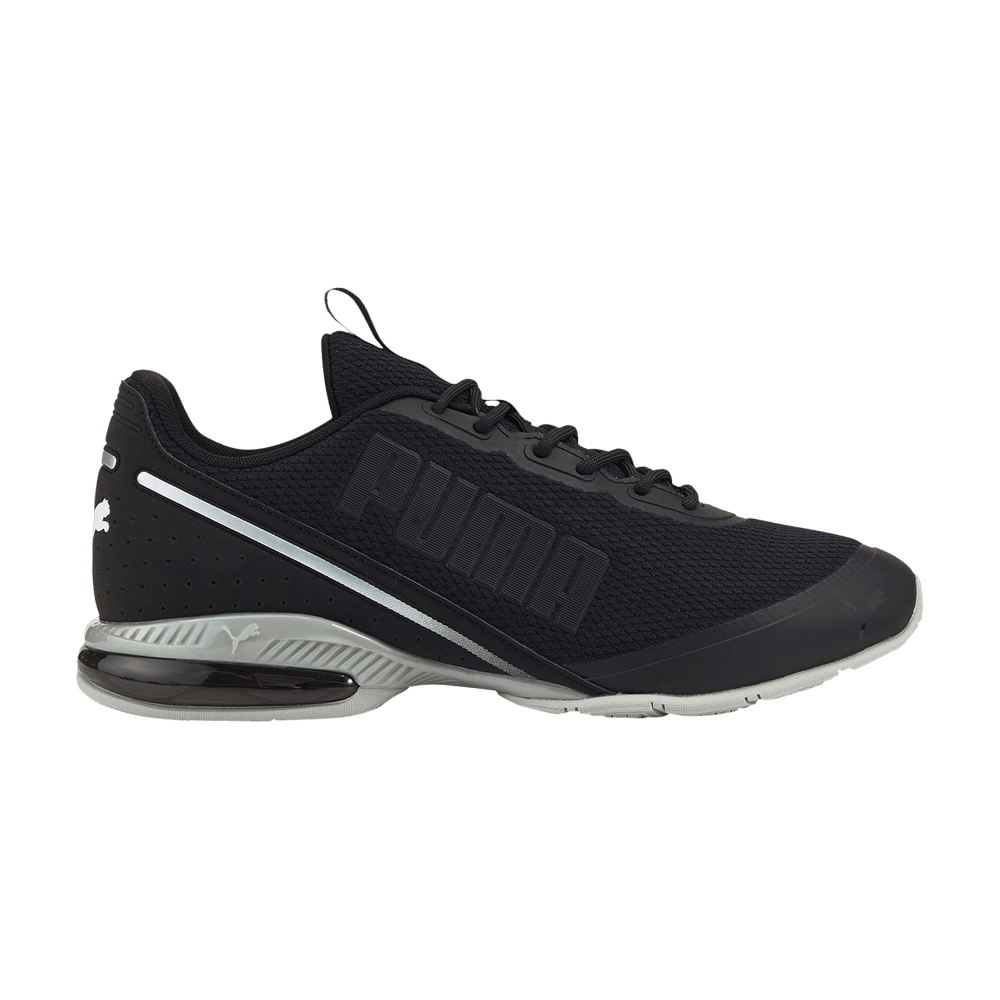 Pre-owned Puma Cell Divide 'black Metallic Silver'