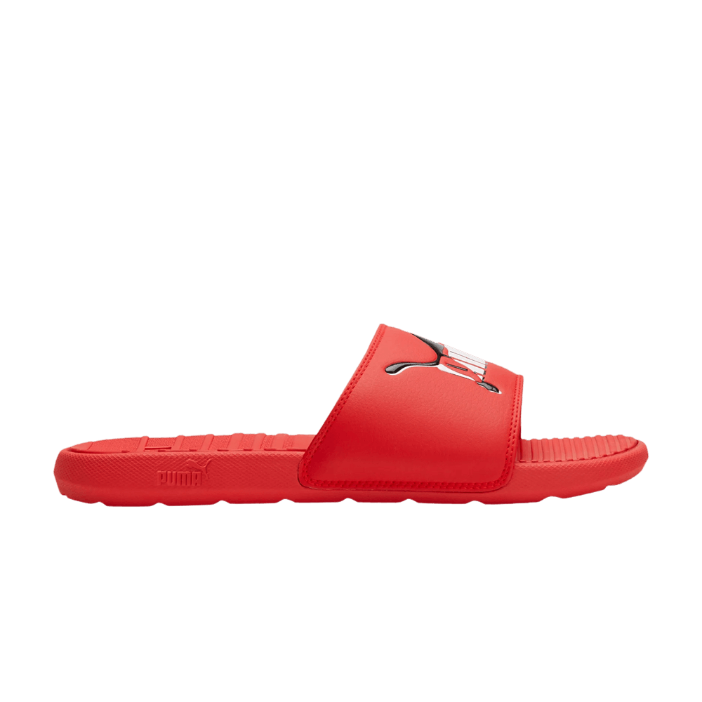 Pre-owned Puma Cool Cat Leap Slides 'high Risk Red'