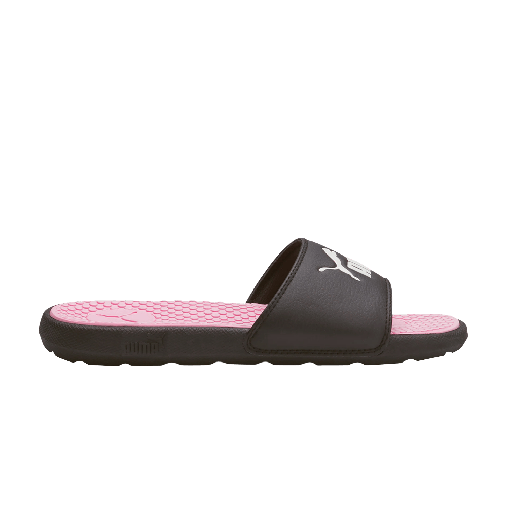 Pre-owned Puma Wmns Cool Cat Slides 'black Pale Pink'