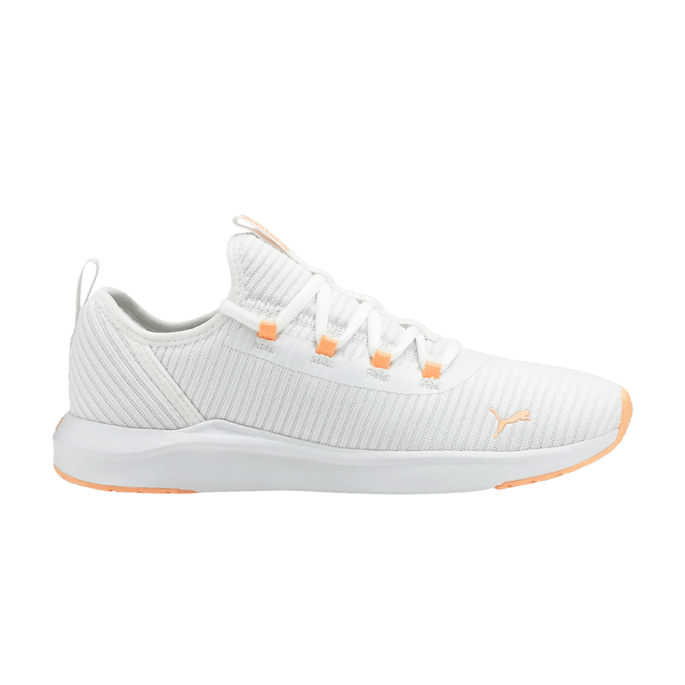 Pre-owned Puma Wmns Softride Finesse Sport 'white Fizzy Melon'