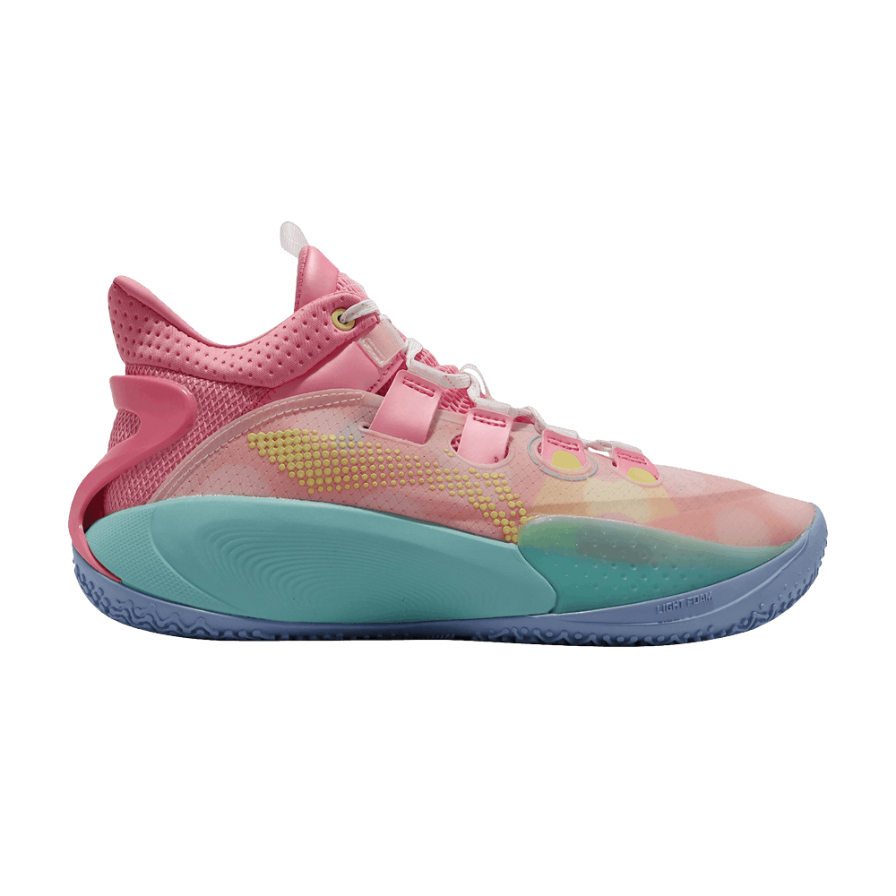 Li-Ning Sonic 9 Low 'Geranium Pink Turquoise'