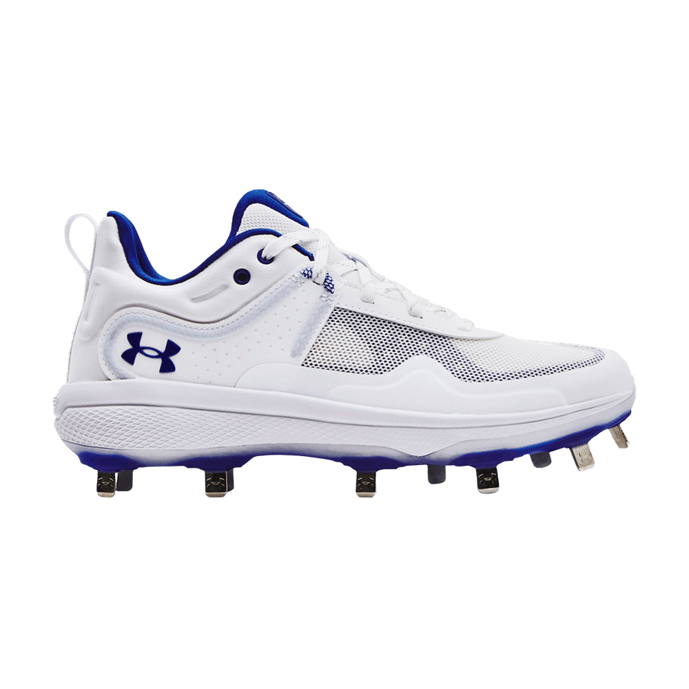 Pre-owned Under Armour Wmns Glyde Mt 'white Royal'