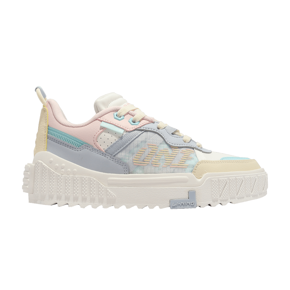 Li-Ning Wmns 001 Unblock 'White Light Blue Weak Pink'