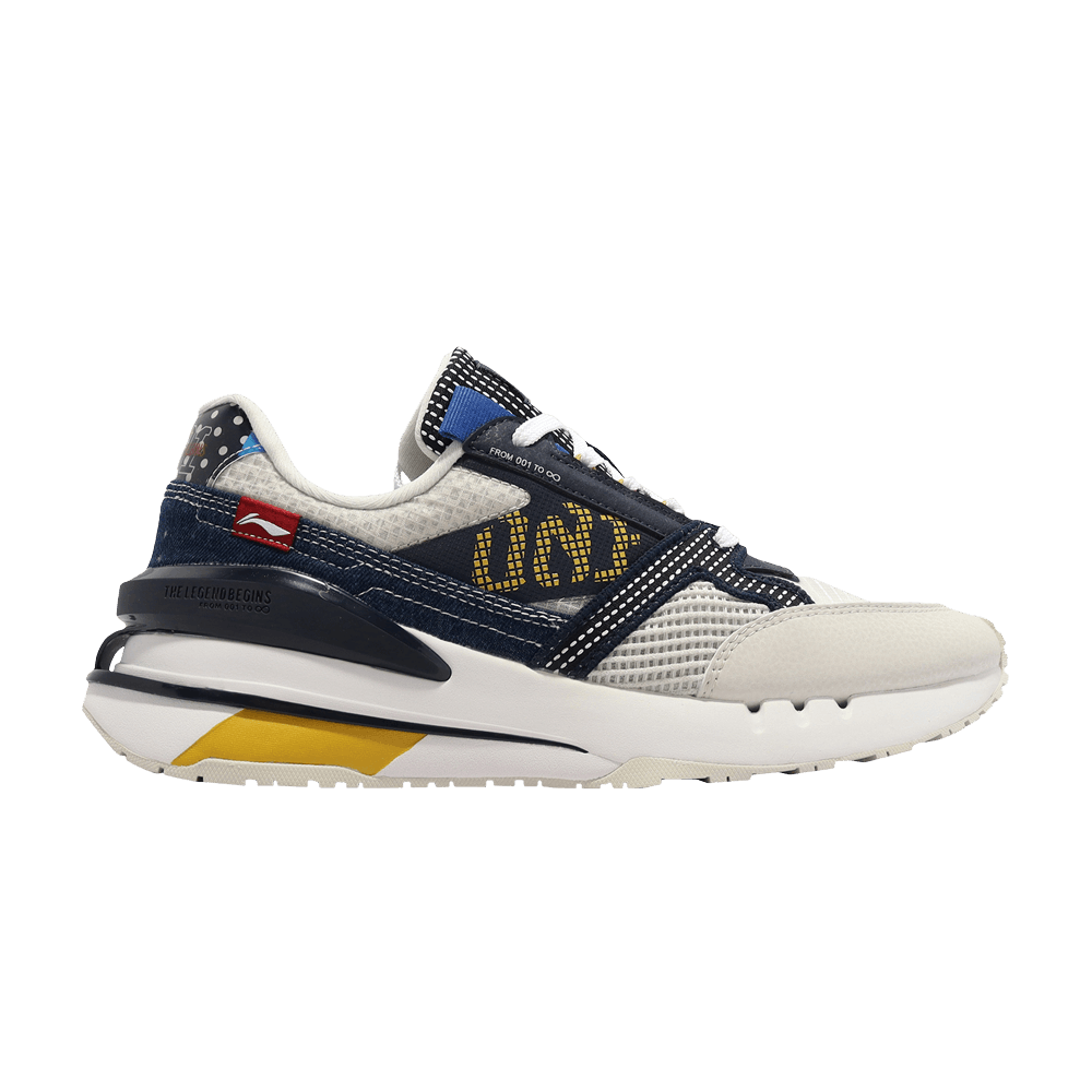 Li-Ning 001 Newborn 'Antarctic Grey Deep Blue'