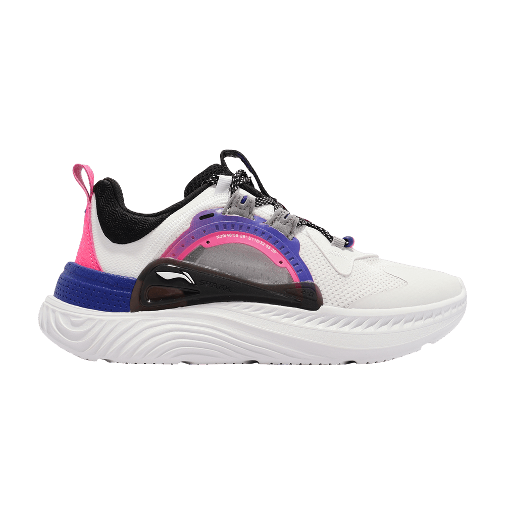 Li-Ning Wmns Spark 'White Fluorescent Pink'