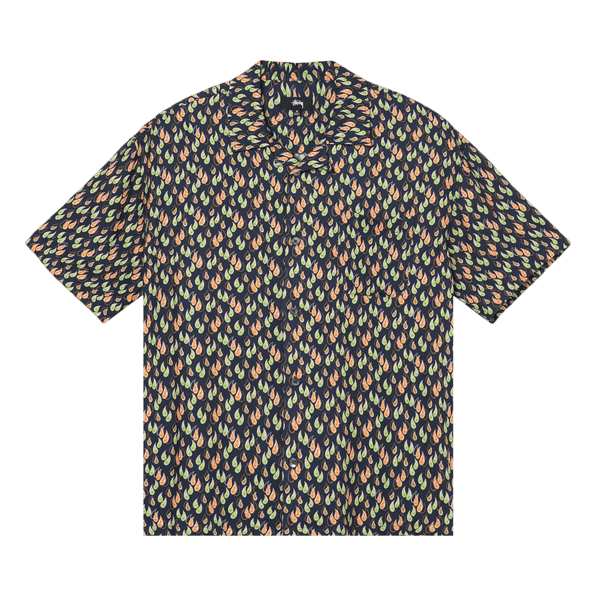 Stussy Paisley Tears Shirt 'Navy'