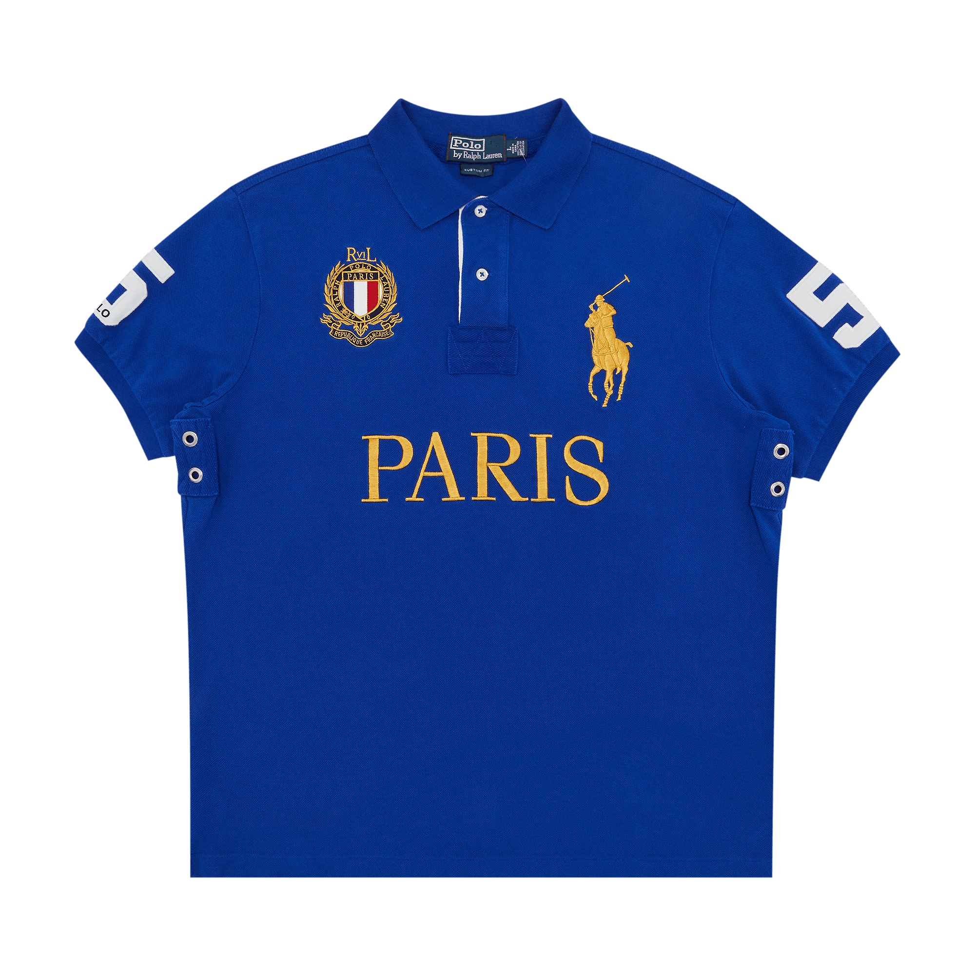 Tシャツ・カットソー Ralph Lauren Shirts (211970691007 1879A WHITE POND BLUE) Buy Polo Ralph Lauren Long-Sleeve Button Front Shirt 'White