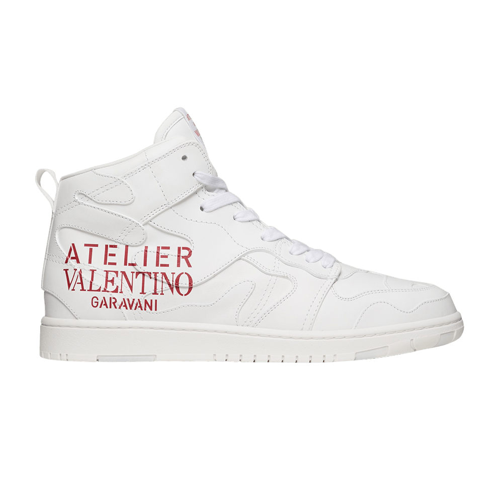 Valentino Atelier 07 High Sneaker 'Camouflage Edition - White'