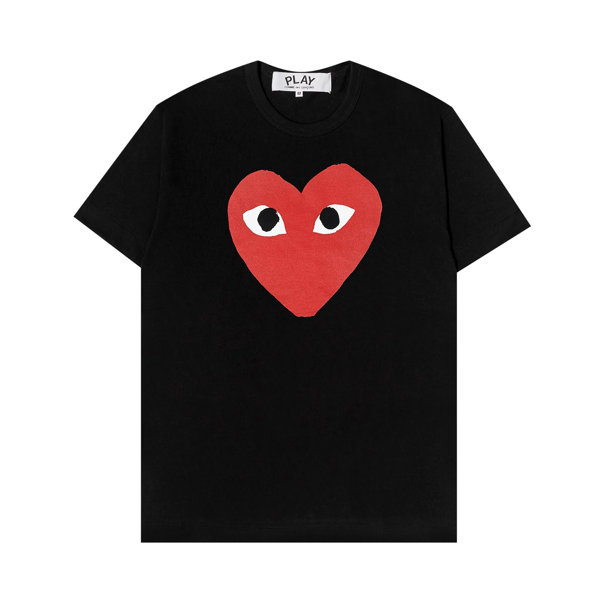 Comme des Garçons PLAY Heart Logo Tee 'Black'