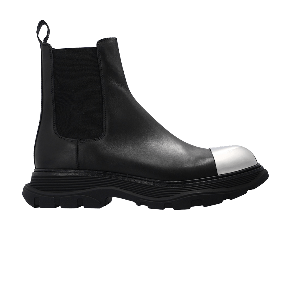 Alexander McQueen Tread Slick Boot 'Black Silver'