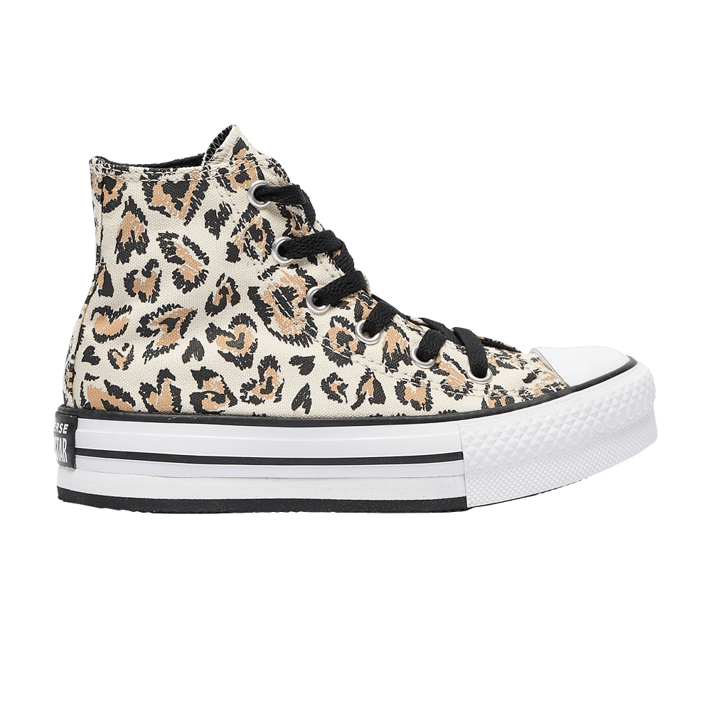 Converse Chuck Taylor All Star EVA Lift Platform High PS 'Leopard'
