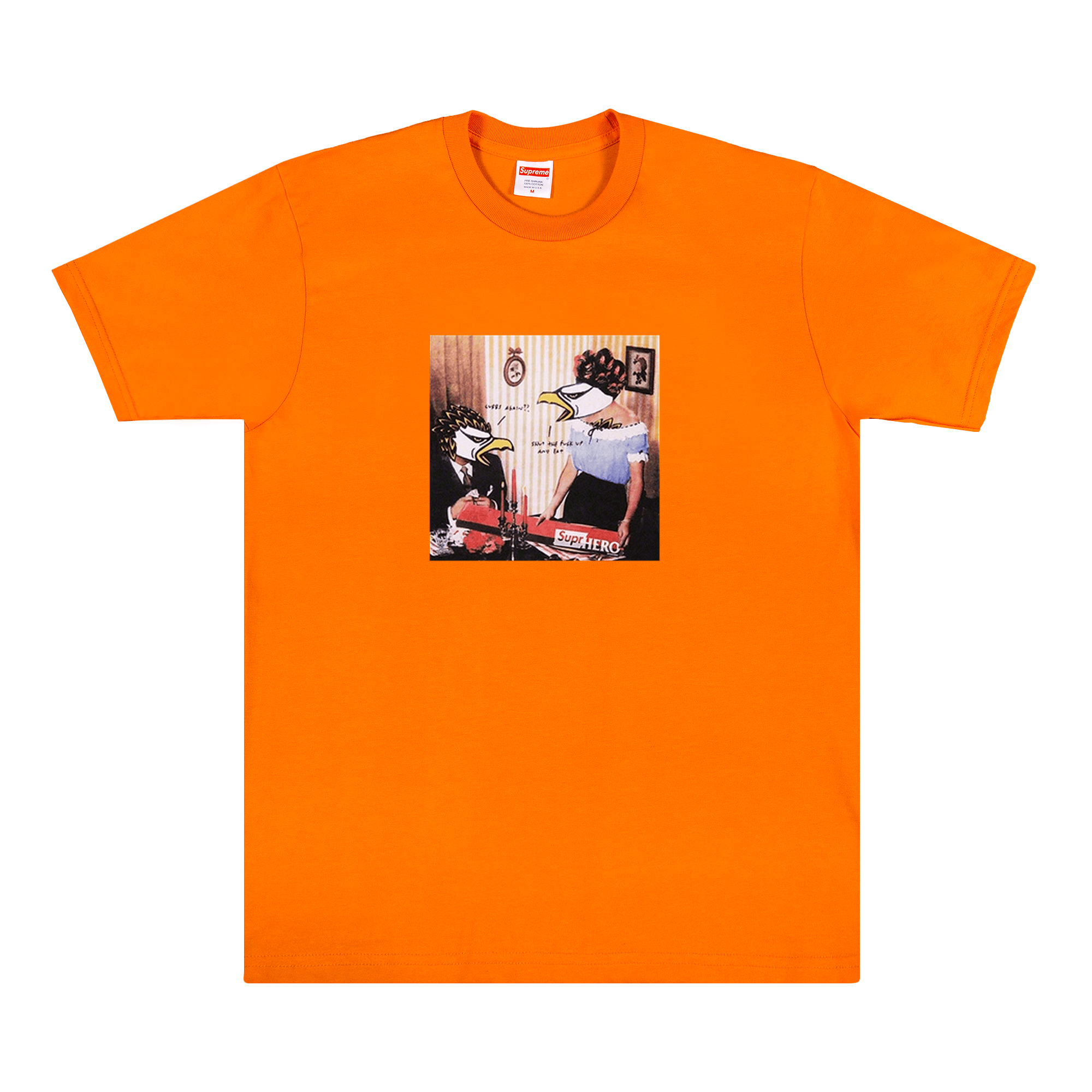 Supreme x ANTIHERO Curbs Tee 'Orange'