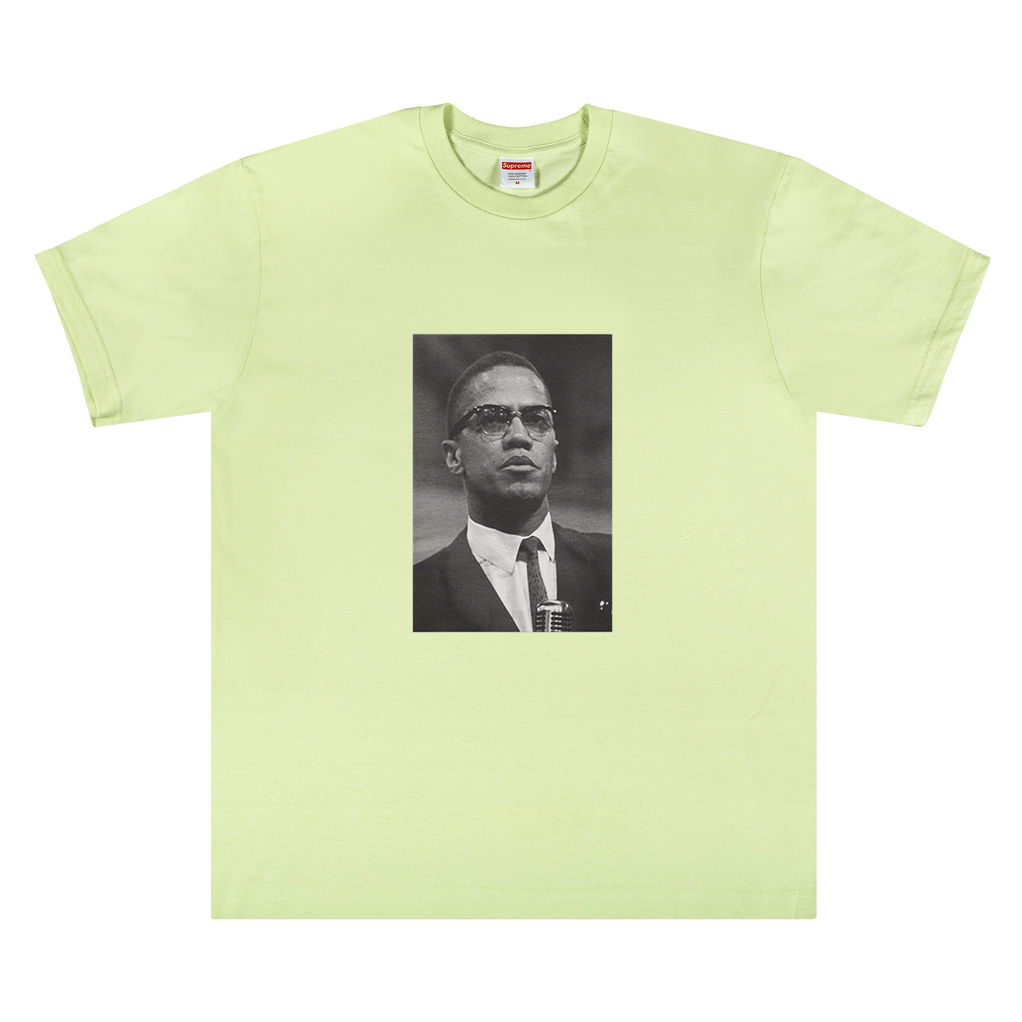 Supreme Malcolm X Tee 'Pale Mint'