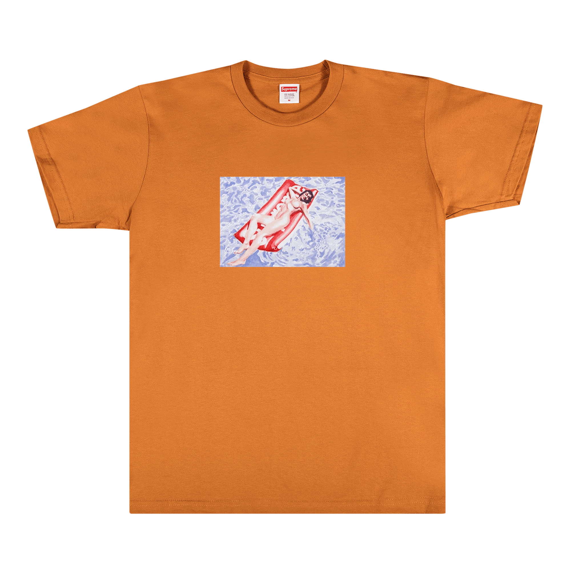 Supreme Float Tee 'Burnt Orange'