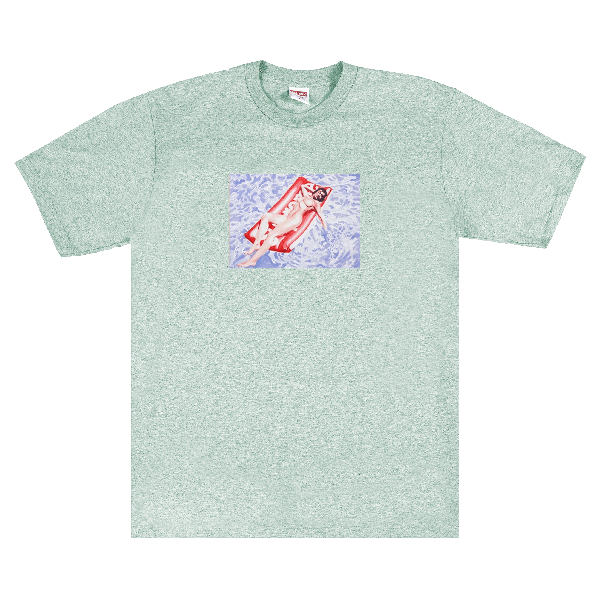 Supreme Float Tee 'Heather Blue'