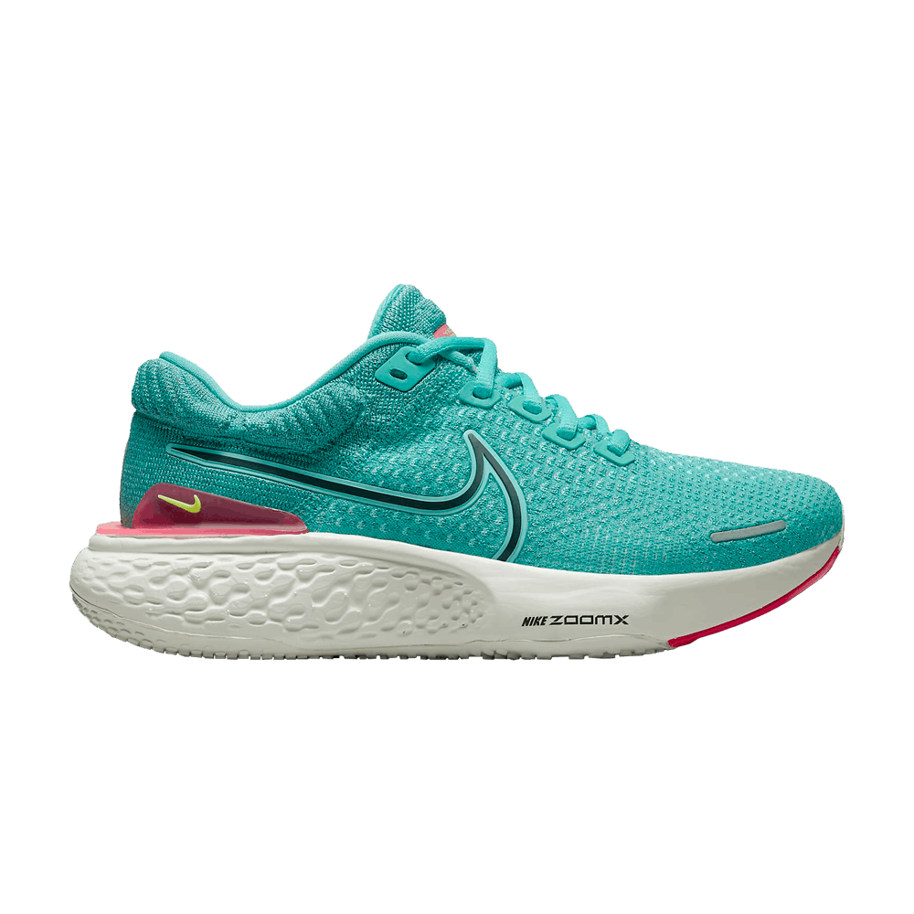Pre-owned Nike Wmns Zoomx Invincible Run Flyknit 2 'washed Teal' In Green