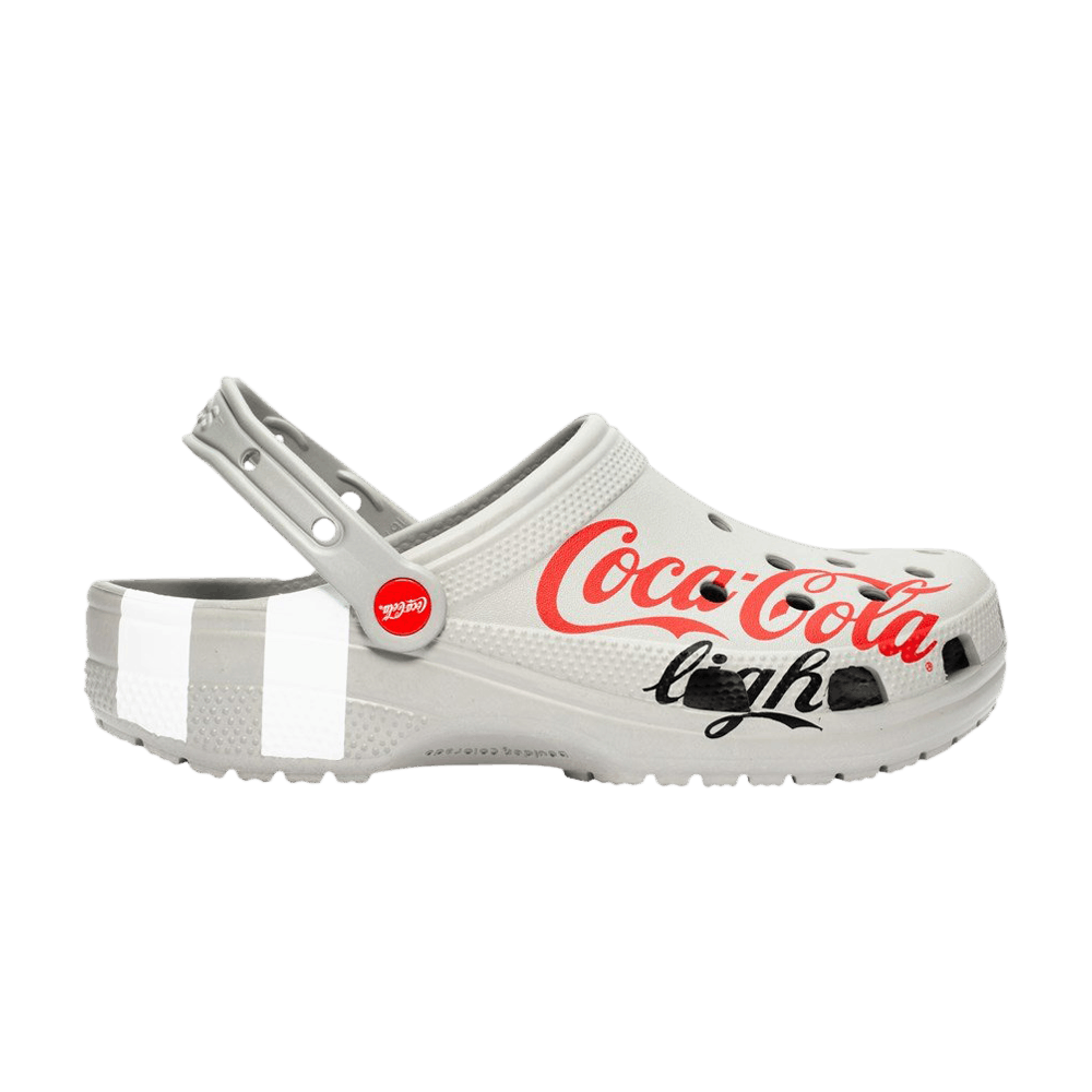 Pre-owned Crocs Coca-cola Light X Classic Clog In Grey