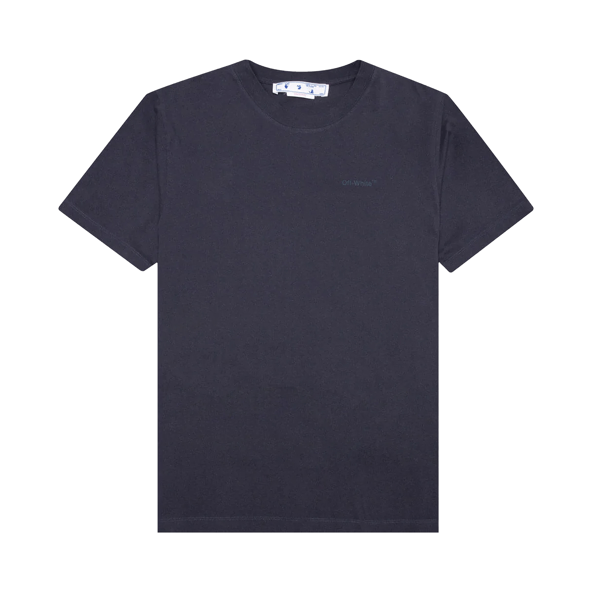 Off-White Diag Tab Slim Short-Sleeve Tee 'Outer Space'