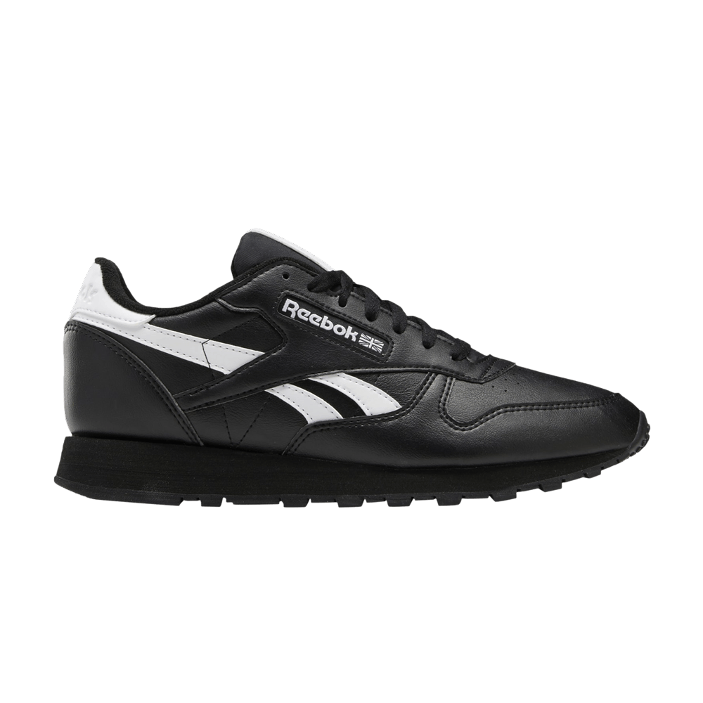 Reebok Classic Leather Vegan Black White